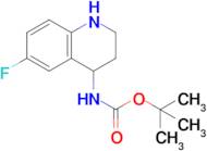 Tert-butyl (6-fluoro-1,2,3,4-tetrahydroquinolin-4-yl)carbamate