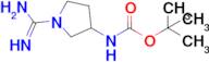 Tert-butyl (1-carbamimidoylpyrrolidin-3-yl)carbamate