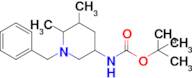 Tert-butyl (1-benzyl-5,6-dimethylpiperidin-3-yl)carbamate