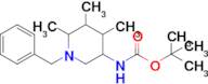 Tert-butyl (1-benzyl-4,5,6-trimethylpiperidin-3-yl)carbamate