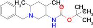 Tert-butyl (1-benzyl-4,6-dimethylpiperidin-3-yl)carbamate