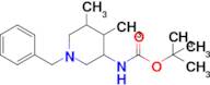 Tert-butyl (1-benzyl-4,5-dimethylpiperidin-3-yl)carbamate