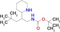 Tert-butyl (4,4-dimethyl-2-(piperidin-2-yl)pentyl)carbamate