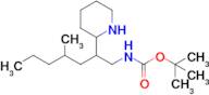 Tert-butyl (4-methyl-2-(piperidin-2-yl)heptyl)carbamate