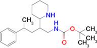 Tert-butyl (4-phenyl-2-(piperidin-2-yl)pentyl)carbamate