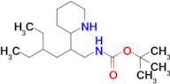 Tert-butyl (4-ethyl-2-(piperidin-2-yl)hexyl)carbamate