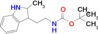 Tert-butyl (2-(2-methylindolin-3-yl)ethyl)carbamate