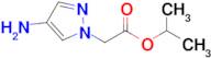 Isopropyl 2-(4-amino-1h-pyrazol-1-yl)acetate