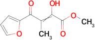 methyl 4-(furan-2-yl)-2-hydroxy-3-methyl-4-oxobut-2-enoate