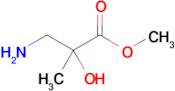 Methyl 3-amino-2-hydroxy-2-methylpropanoate