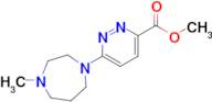 Methyl 6-(4-methyl-1,4-diazepan-1-yl)pyridazine-3-carboxylate