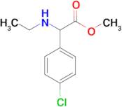 Methyl 2-(4-chlorophenyl)-2-(ethylamino)acetate