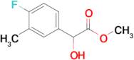 Methyl 2-(4-fluoro-3-methylphenyl)-2-hydroxyacetate