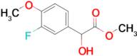 Methyl 2-(3-fluoro-4-methoxyphenyl)-2-hydroxyacetate