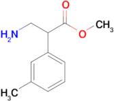 Methyl 3-amino-2-(m-tolyl)propanoate