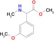 Methyl 2-(3-methoxyphenyl)-2-(methylamino)acetate