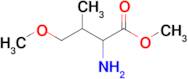 Methyl 2-amino-4-methoxy-3-methylbutanoate