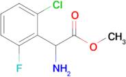 Methyl 2-amino-2-(2-chloro-6-fluorophenyl)acetate