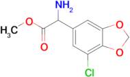 Methyl 2-amino-2-(7-chlorobenzo[d][1,3]dioxol-5-yl)acetate