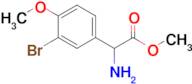 Methyl 2-amino-2-(3-bromo-4-methoxyphenyl)acetate