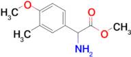 Methyl 2-amino-2-(4-methoxy-3-methylphenyl)acetate