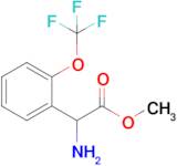 Methyl 2-amino-2-(2-(trifluoromethoxy)phenyl)acetate