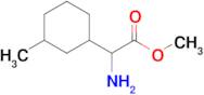 Methyl 2-amino-2-(3-methylcyclohexyl)acetate