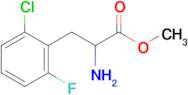 Methyl 2-amino-3-(2-chloro-6-fluorophenyl)propanoate