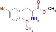 Methyl 2-amino-3-(5-bromo-2-methoxyphenyl)propanoate