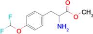 Methyl 2-amino-3-(4-(difluoromethoxy)phenyl)propanoate