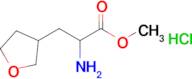 Methyl 2-amino-3-(tetrahydrofuran-3-yl)propanoate hydrochloride