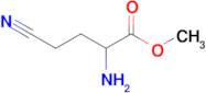 Methyl 2-amino-4-cyanobutanoate