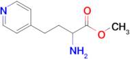 Methyl 2-amino-4-(pyridin-4-yl)butanoate