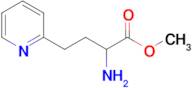 Methyl 2-amino-4-(pyridin-2-yl)butanoate