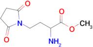 Methyl 2-amino-4-(2,5-dioxopyrrolidin-1-yl)butanoate