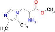 Methyl 2-amino-3-(4,5-dimethyl-1h-imidazol-1-yl)propanoate