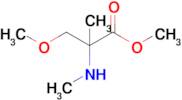 Methyl 3-methoxy-2-methyl-2-(methylamino)propanoate