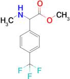 Methyl 2-(methylamino)-2-(4-(trifluoromethyl)phenyl)acetate