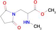 Methyl 3-(2,5-dioxopyrrolidin-1-yl)-2-(methylamino)propanoate