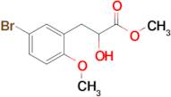 Methyl 3-(5-bromo-2-methoxyphenyl)-2-hydroxypropanoate