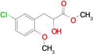 Methyl 3-(5-chloro-2-methoxyphenyl)-2-hydroxypropanoate