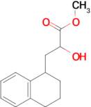 Methyl 2-hydroxy-3-(1,2,3,4-tetrahydronaphthalen-1-yl)propanoate