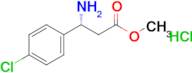 Methyl (r)-3-amino-3-(4-chlorophenyl)propanoate hydrochloride