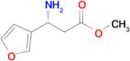 Methyl (r)-3-amino-3-(furan-3-yl)propanoate