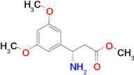 Methyl (s)-3-amino-3-(3,5-dimethoxyphenyl)propanoate