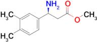 Methyl (s)-3-amino-3-(3,4-dimethylphenyl)propanoate