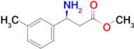 Methyl (s)-3-amino-3-(m-tolyl)propanoate