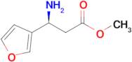 Methyl (s)-3-amino-3-(furan-3-yl)propanoate