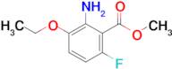 Methyl 2-amino-3-ethoxy-6-fluorobenzoate