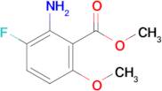 Methyl 2-amino-3-fluoro-6-methoxybenzoate